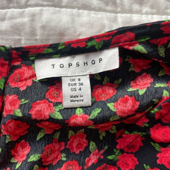 TopShop Roses Blouse - Picture 4 of 4